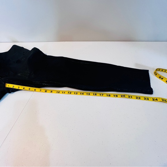 Torrid Black Metallic Snakeskin Skinny Ankle Length Leggings Womens Plus Size 1X - Picture 11 of 12